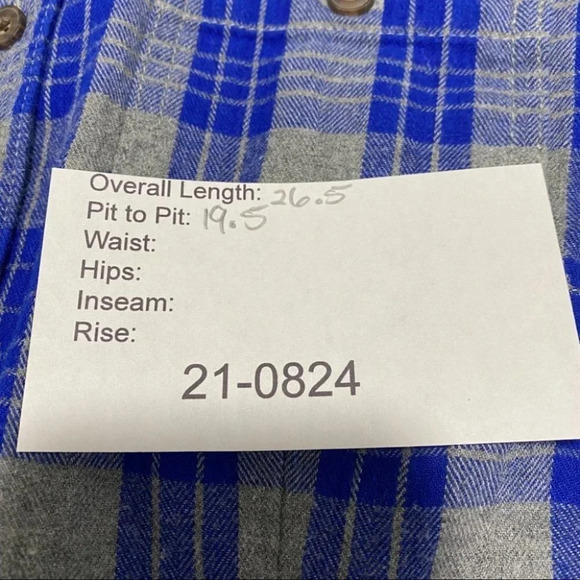 Duluth Trading Co. shirt Button Up Plaid Flannel - Picture 5 of 5